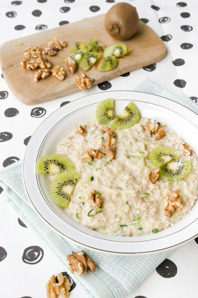 Zucchini Oats - the healthy one e Breakfast for the whole family 