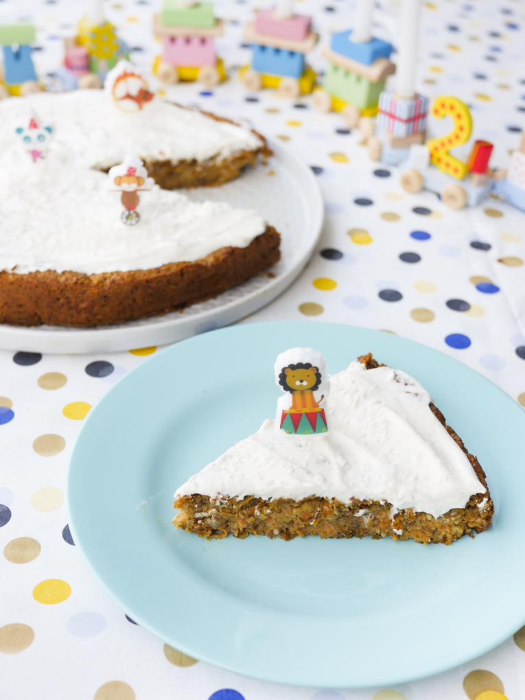 Sugar free carrot cake for children/carrot cakes/carrot cake